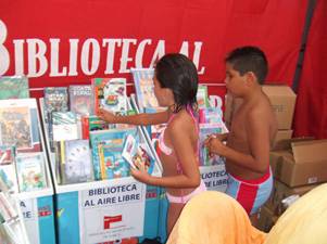 Cerca de un millar de personas usaron este verano los servicios de la Bibliopiscina